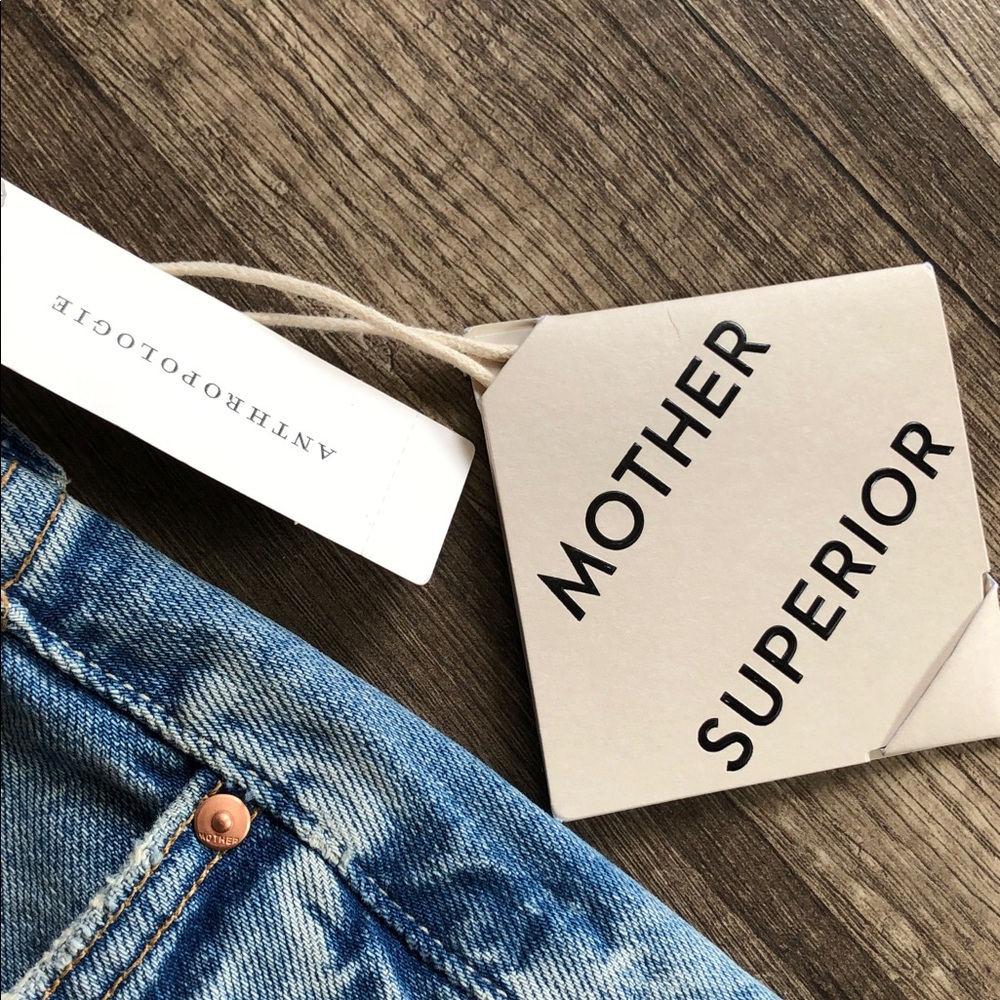 Mother Superior The Tomcat Roller in I Confess Light Wash Jeans 28 - Picture 6 of 14